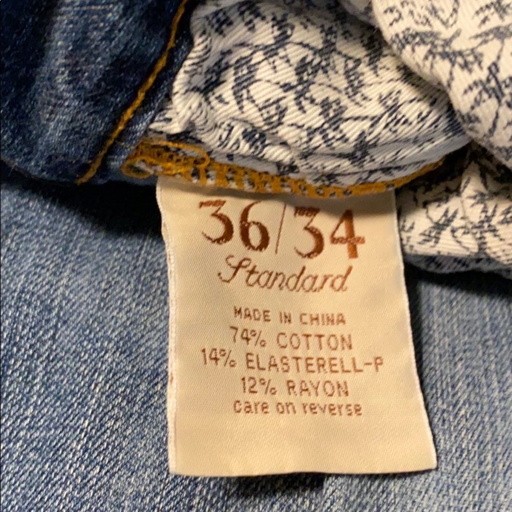 Tommy Bahama Standard Blue Jeans - Picture 5 of 5